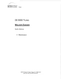 093000 Tiling