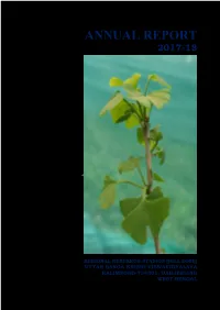 Annual Report Of