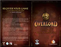 REGISTER YOUR GAME At: for a Free Hints and Tips Guide!