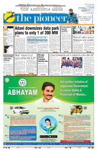 Adani Downsizes Data Park Plans to Only 1 of 200 MW