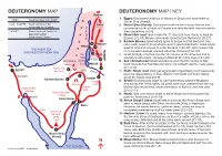 DEUTERONOMY MAP DEUTERONOMY MAP | KEY Bashan