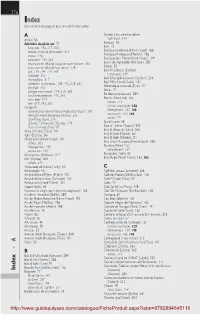 Index Du Guide
