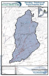 Otonabee - Peterborough Source Protection Area Watershed Boundaries