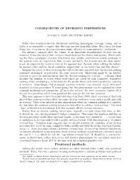 Positional Methods Among the Widely Used Election Methods Are What William Riker [1982] Calls Positional Methods
