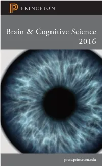 Brain & Cognitive Science 2016