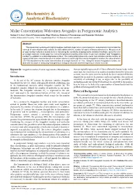 Molecular Sociology: Postgenome Science Upsets the Avogadro's the Maximum Soluble Concentration of the Plasma Main Component Number