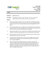 RH-1-2008 Response to CAPP Item 1 March 28, 2008 Page 1 of 6 CAPP