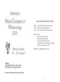 WCM 2001 Abstract Volume
