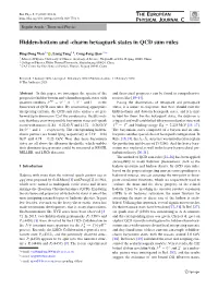 Hidden-Bottom and -Charm Hexaquark States in QCD Sum Rules