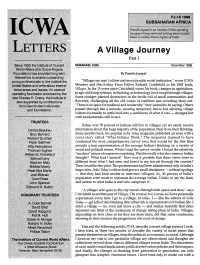 A Village Journey, Part I