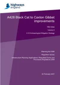 A428 Black Cat to Caxton Gibbet Improvements