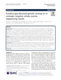 Fundoscopy-Directed Genetic Testing to Re-Evaluate Negative Whole
