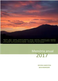 Memòria 2017
