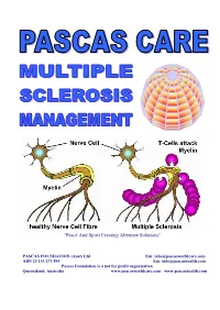 Pascas Care Multiple Sclerosis Management.Pdf