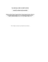 Telecom Regulatory Authority of India