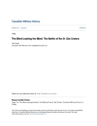 The Battle of the St. Eloi Craters