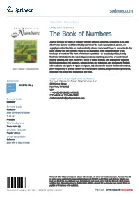 The Book of Numbers