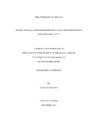 The University of Chicago a Dissertation Submitted To