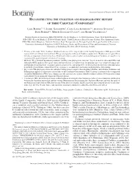 Tribe Cardueae (Compositae) 1