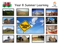 Year 8 Summer Learning Year 8 Summer Learning