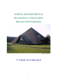 1Ère Partie : ETAT DES LIEUX