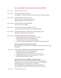 Day 1: Anchoring to a High Digital, Low Carbon Future