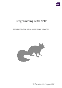 Entation to Be Used by Developers and Webmasters