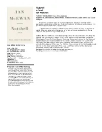 Nutshell Ian Mcewan