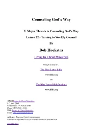 Read Richard Ganz (G-A-N-Z), He Wrote a Book Called Psychobabble