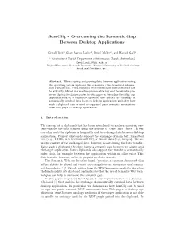 Semclip - Overcoming the Semantic Gap Between Desktop Applications