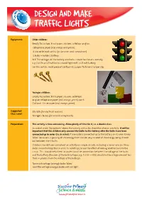 Design and Make Traffic Lights