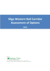 Sligo Western Rail Corridor Assessment of Options