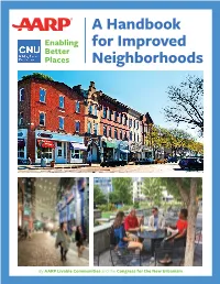 Enabling Better Places: a Handbook for Improved Neighborhoods