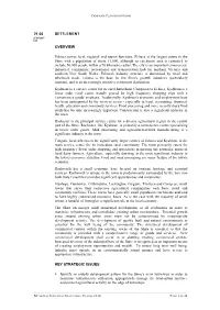 21.06 SETTLEMENT OVERVIEW Echuca Serves Local, Regional And