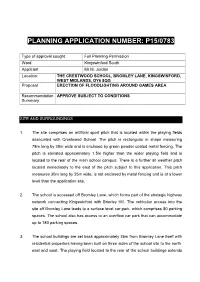Planning Application Number: P15/0783