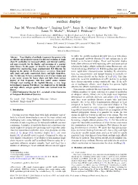 Yeast Mating for Combinatorial Fab Library Generation and Surface Display