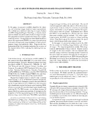 A Scalable Integrated Region-Based Image Retrieval System