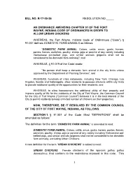 Bill No. R-17-05-36 Resolution No.___An Ordinance