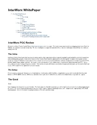 Interworx Whitepaper
