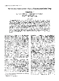 The Selection-Mutation-Drift Theory of Synonymous Codon Usage