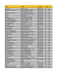 Pick up List