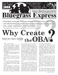 Theoba Why Create the OBA? and Ask What Was on the Minds of One Had Heard of the ?Internet