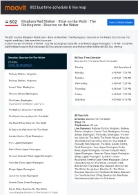 802 Bus Time Schedule & Line Route