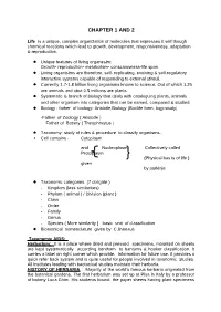Chapter 1 and 2