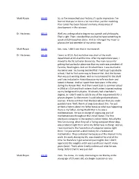 David Hestenes – Transcription