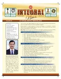 ICF-Integral News Sep 2017 Issue