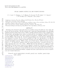 Atlas: a High-Cadence All-Sky Survey System
