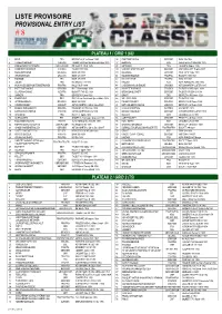 Entry List # 8