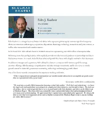 Felix J. Kushnir Shareholder
