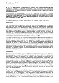 Full Application for Revision to Quarry Development Scheme Within Current Planning Consent Boundary and Provision